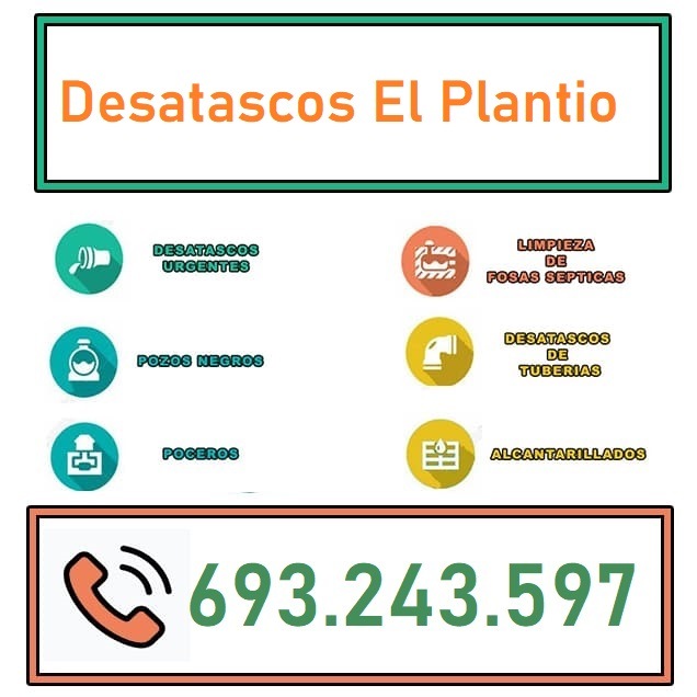 Desatascos El Plantio